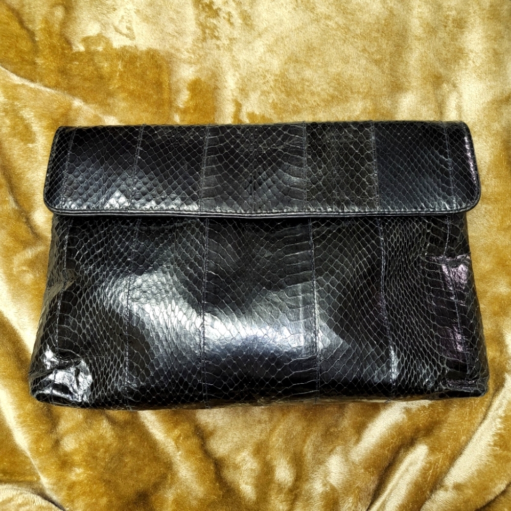 Vintage 1980s Clemente Clutch/Bag
